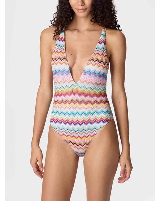 Missoni White One-Piece