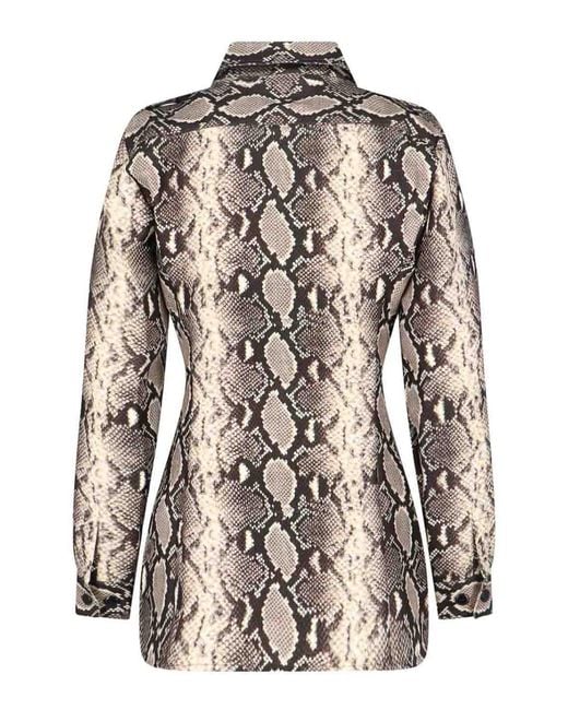 Duran Lantink Multicolor Python Print Shirt