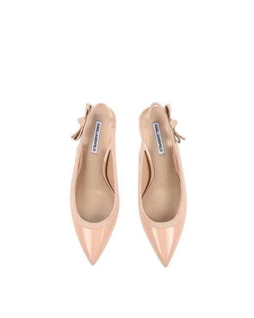 Karl Lagerfeld Pink Sienna Ribbon Sling