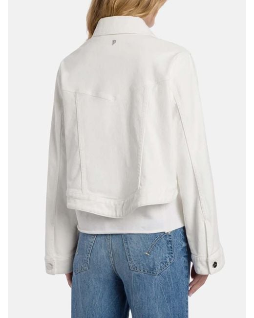 Dondup White Denim Jacket