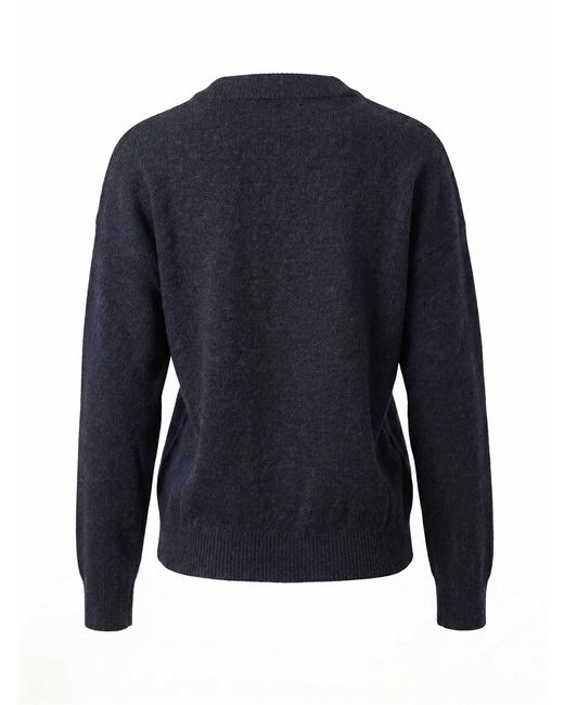 Peserico Blue Round Neck Sweater