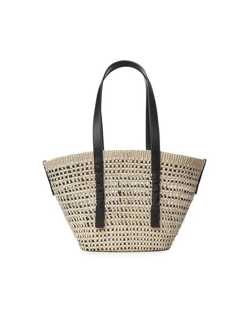 Loewe Natural Medium Braid Basket Bag