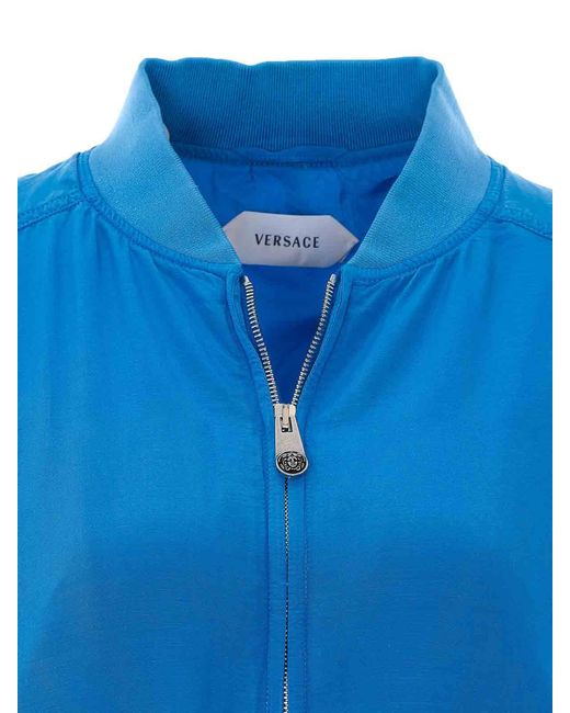 Blouson di Versace in Blue