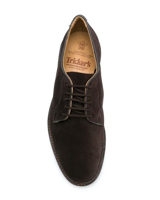 Tricker's Black Robert Lace Up for men
