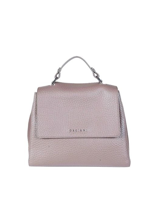 Orciani Purple Sveva Soft Small Handmade