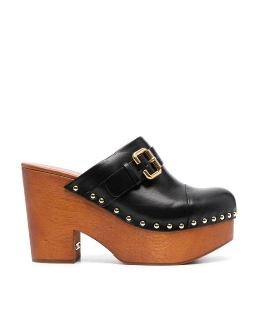 Chloé Multicolor Jeannette Clog Pumps