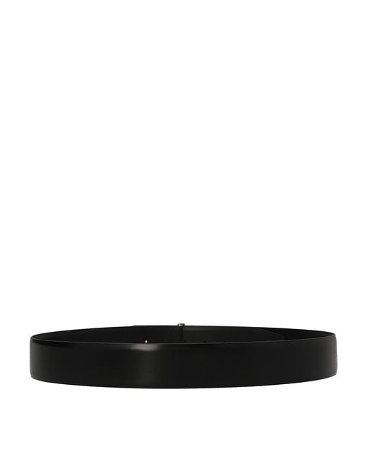 Tom Ford White T Buckle Belt for men