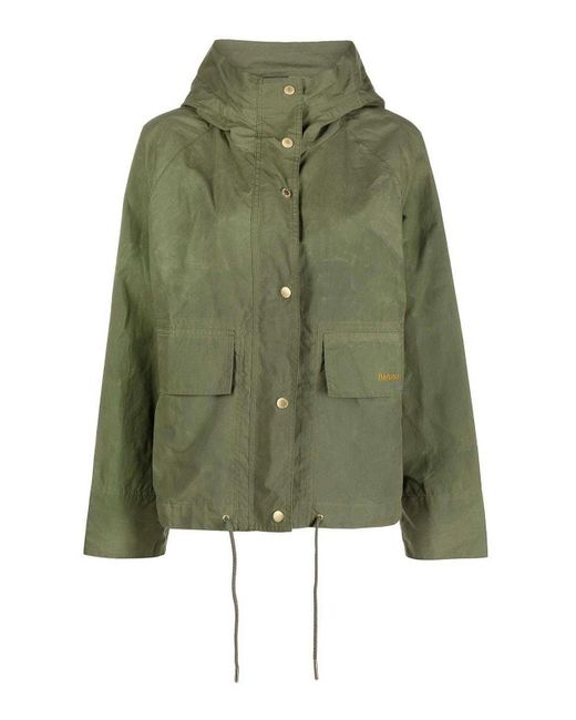 Barbour Green Nith Rain Jacket