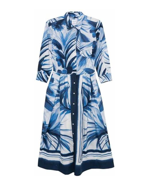 Sara Roka Blue 'Nidina85' Dress