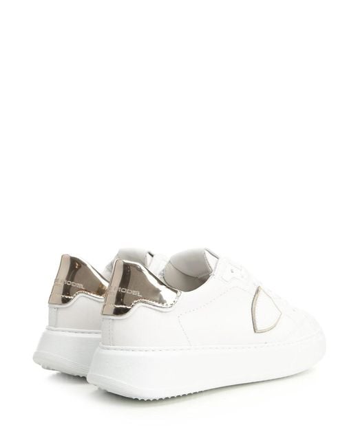Philippe Model White Sneakers