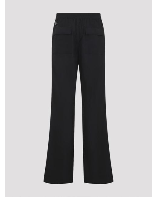 Moncler Black Drawstring Pants for men