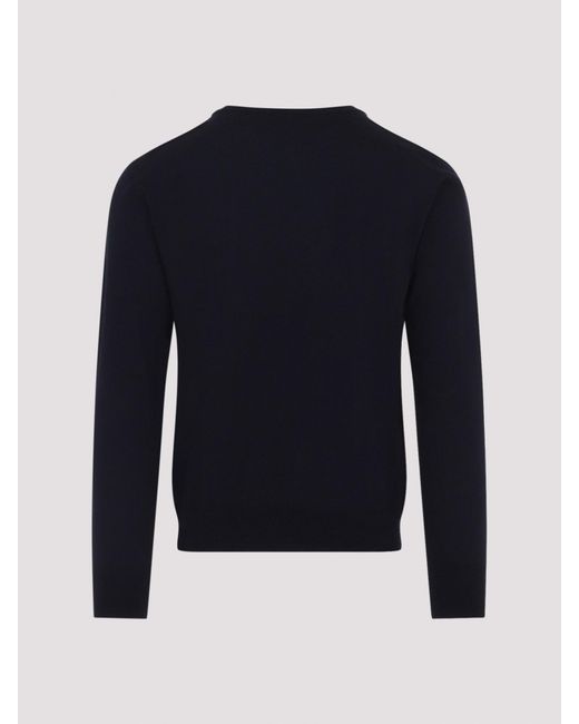 Valentino Blue Crewneck Sweater for men
