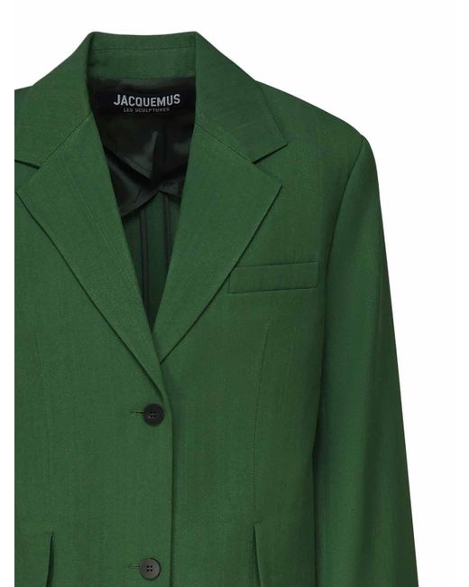 Jacquemus Green Oversized Blazer