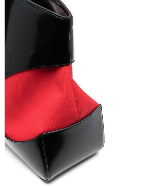 Ferragamo Red Leather Crossbody Bag for men