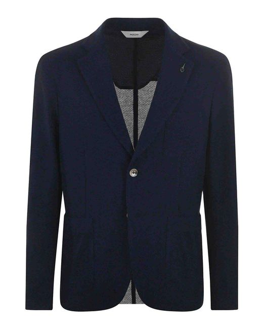 Paoloni Blue Jacket for men