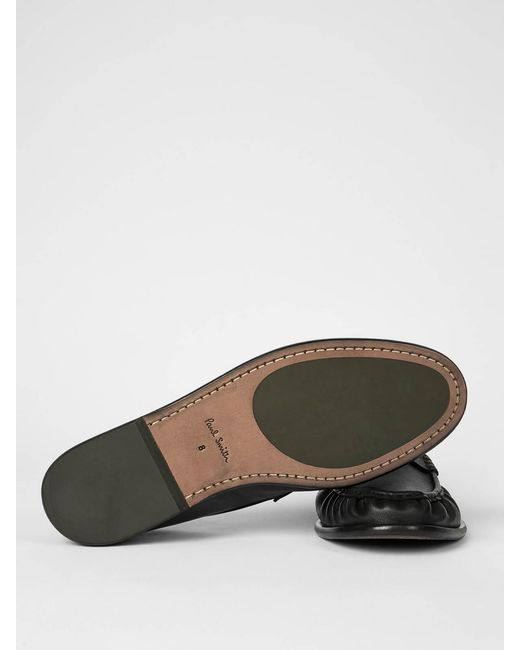 Paul Smith Black Mocassini Faron for men