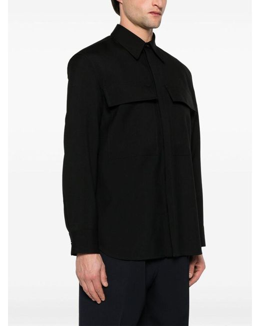 Jil Sander Black Shirt for men