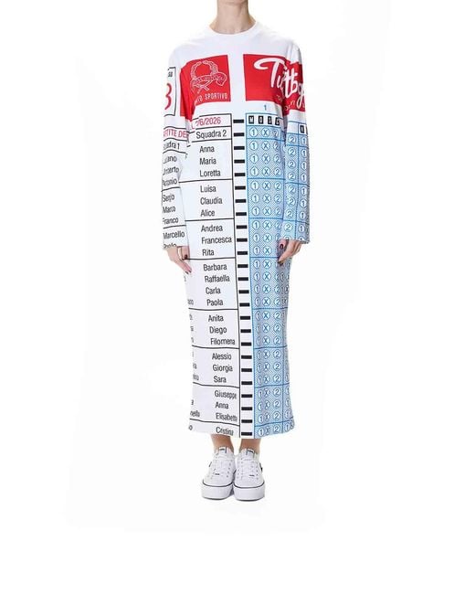 Moschino Blue Schedina Dress