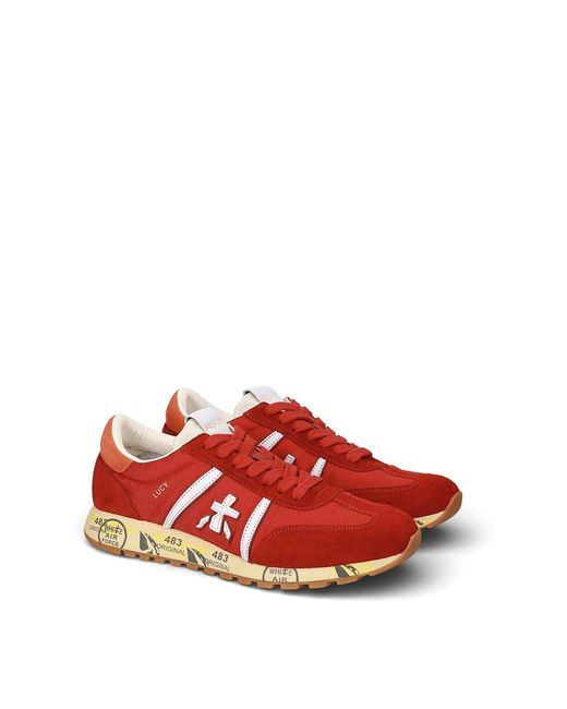 Premiata Red Sneakers