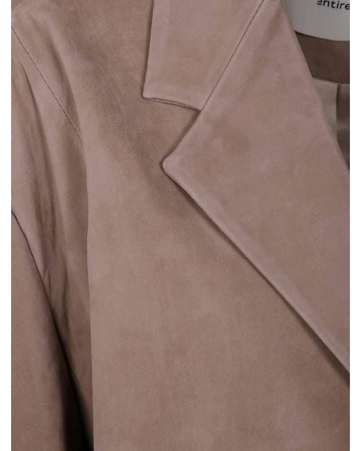 Entire studios Brown Single Breasted Blazer