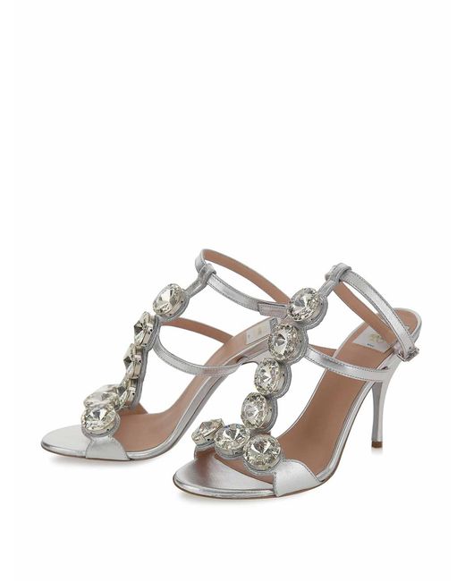 Moschino Metallic Cristal Sandal