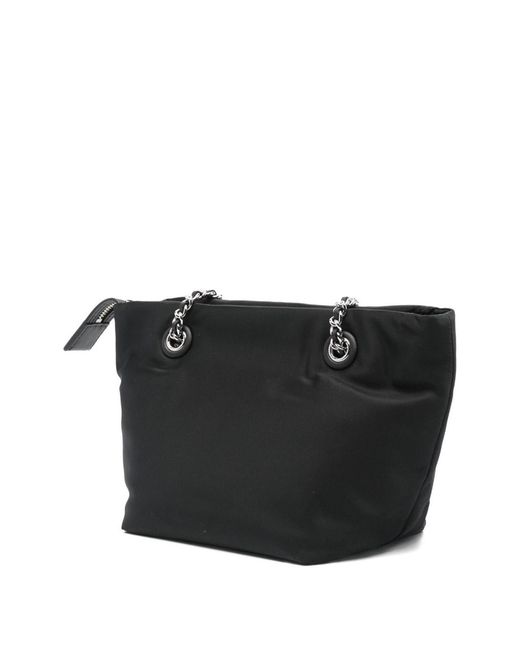 Tory Burch Black Ella Small Nylon Tote