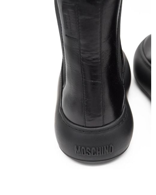 Moschino Black Ankle Boot