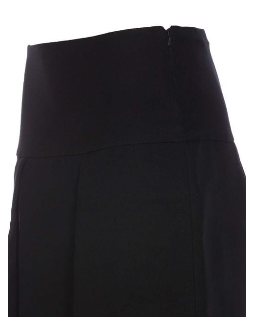 Khaite Black Midi Skirts