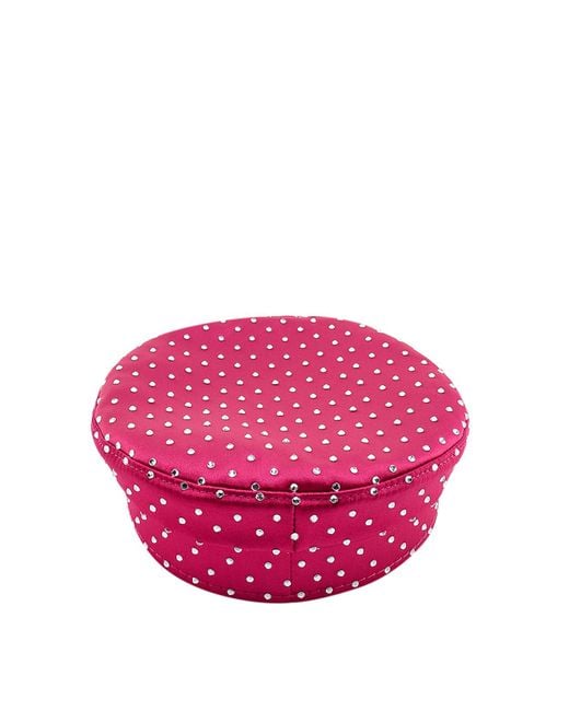 Ruslan Baginskiy Pink Satin Hats