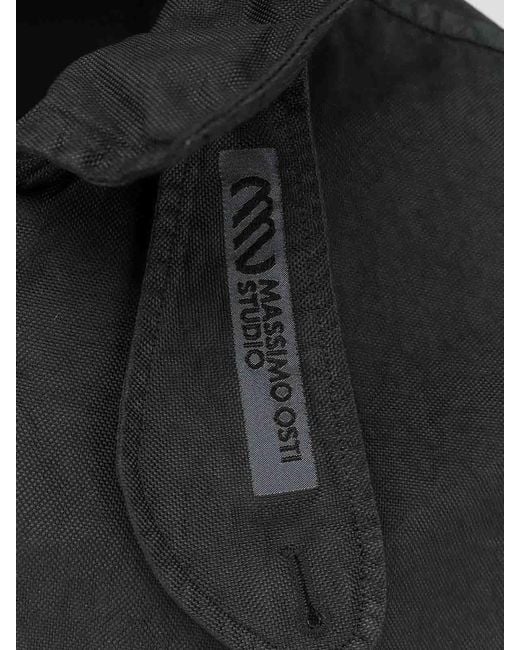 Massimo Osti Studio Black Giubbino for men