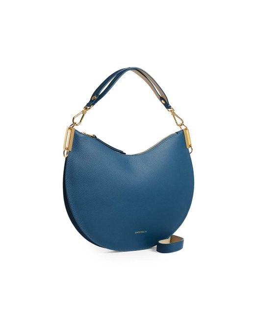 Coccinelle Blue Sunup Medium Hobo Bag