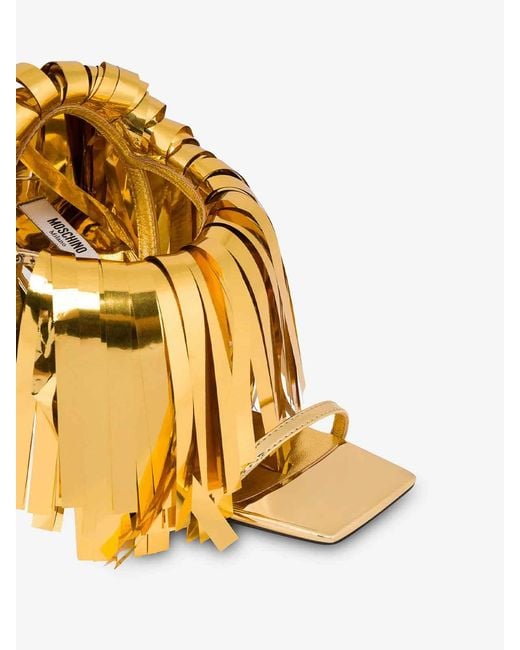 Moschino Metallic Sandalo Holiday