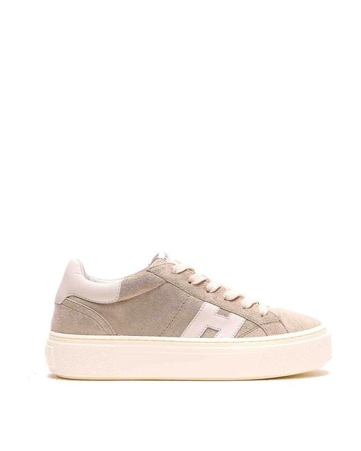 Hogan Pink Crosswind Sneakers