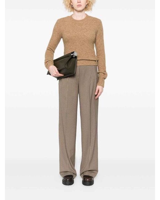 AMI Natural Crewneck Sweater
