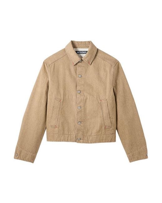 Jacquemus Natural Miranda De-Nimes Jacket for men