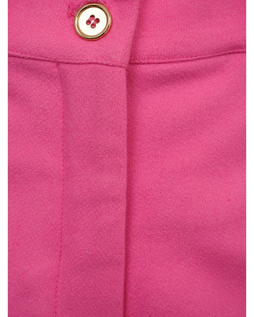 Patou Pink Flared Leg Pants