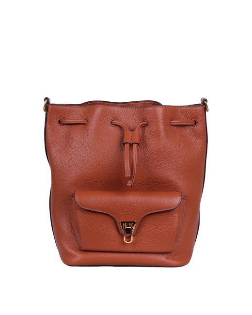 Coccinelle Red Beat Generation Medium Shoulder Bag