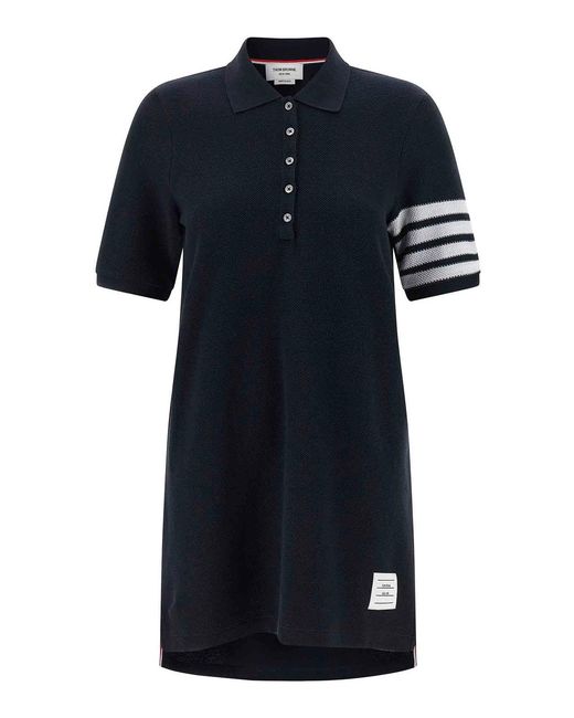 Thom Browne Blue Polo Dress