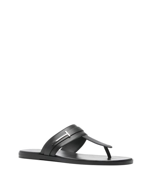 Tom Ford Black Sandals for men