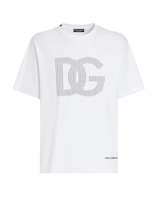 Dolce & Gabbana White T-Shirts for men