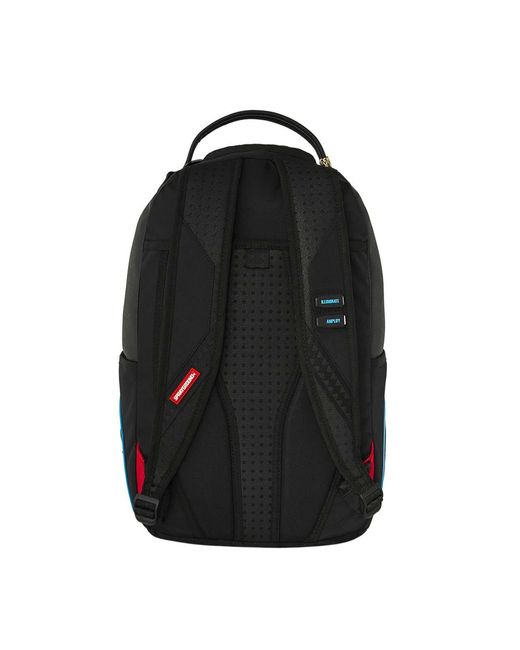 Sprayground Blue Led Stripe Sharks Dlx Backpack for men
