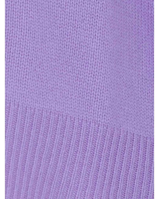 Lisa Yang Purple Heidi Sweater