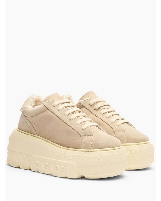 Casadei Natural Sneakers