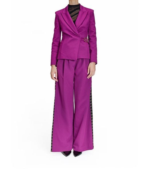 Just Cavalli Purple Milan Jacket