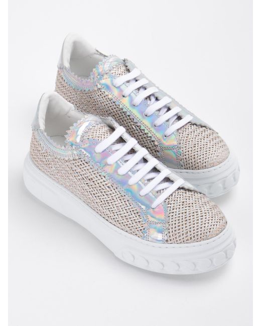 Casadei White Trainers