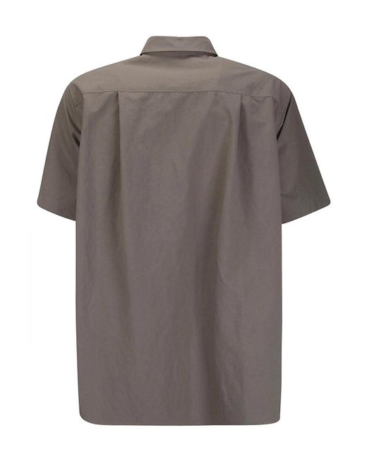 Sacai Gray Taupe Shirt for men