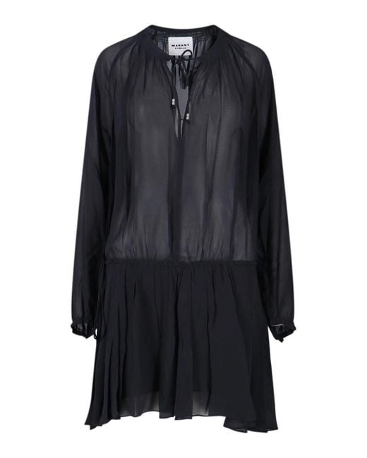Isabel Marant Black Midi Dress