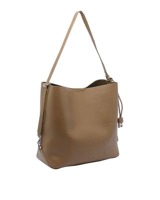 Hogan Natural Medium Hocket Hobo Bag