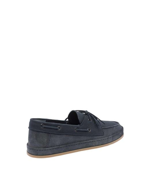 Hogan Blue Loafers for men