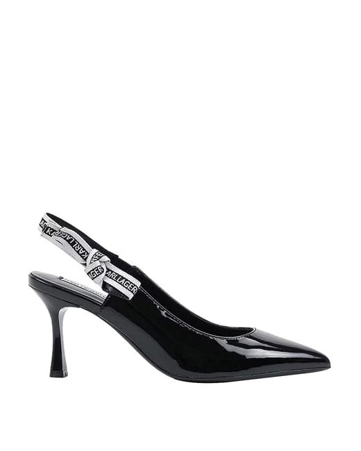Karl Lagerfeld Black Sienna Ribbon Sling
